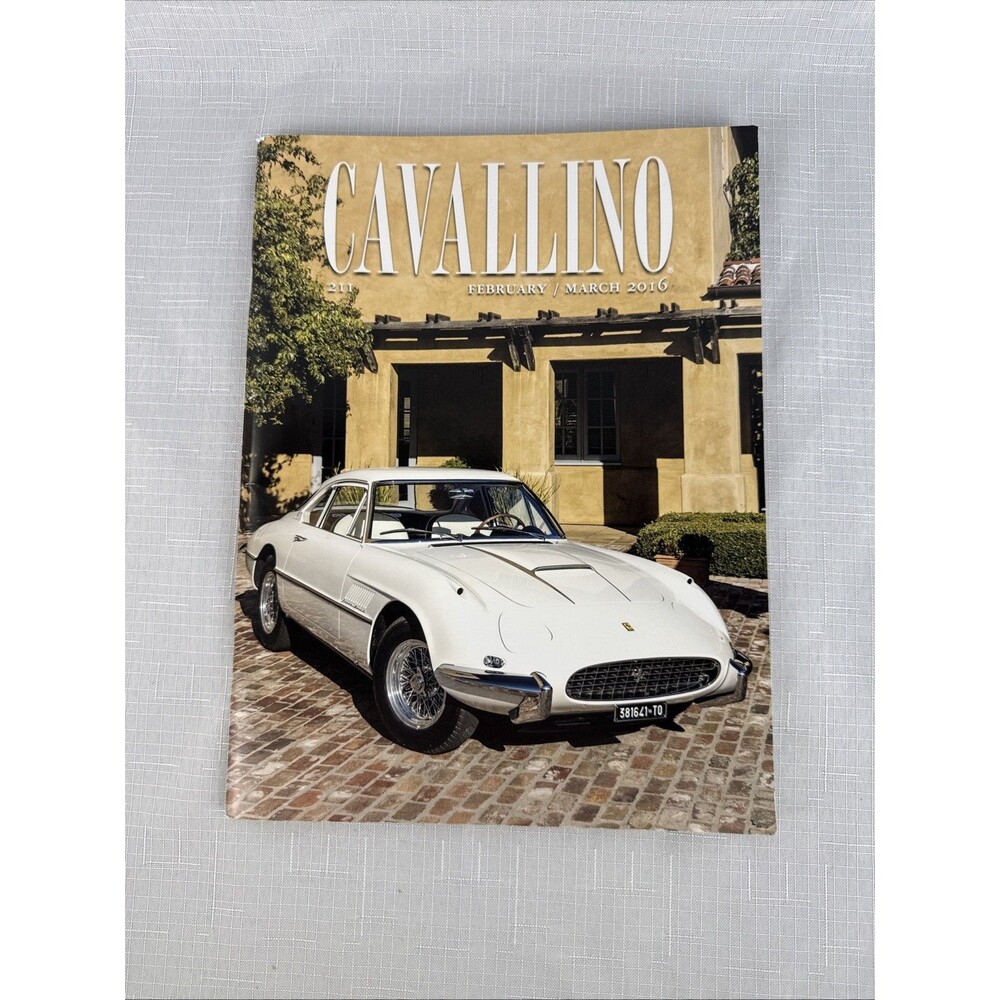 Cavallino Magazine of Ferrari Number 211 February/March 2016